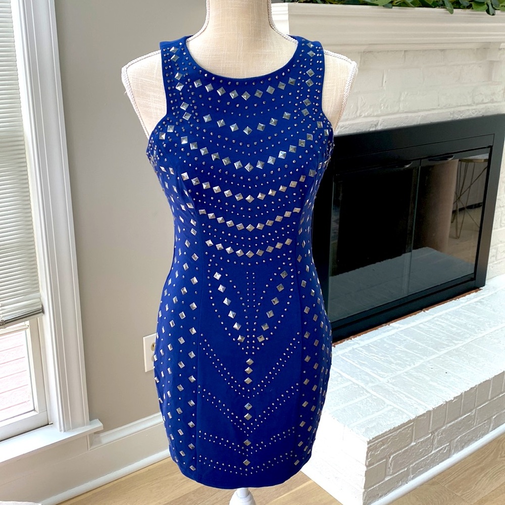 Arden B. Blue Mini Dress